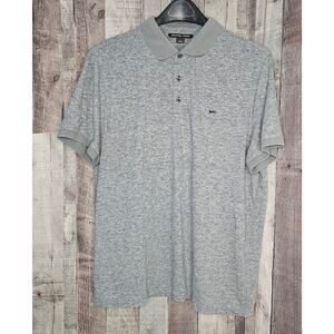 MICHAEL KORS Black Short Sleeve Polo Shirt Size M MEDIUM